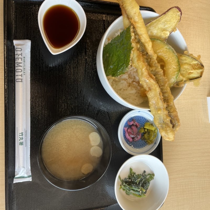 アナゴ天丼(道の駅ロード銀山 )
