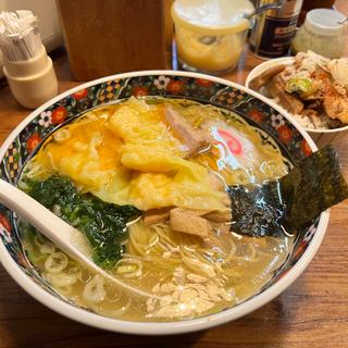 海老ワンタンそば(大)(函館ラーメン 船見坂)