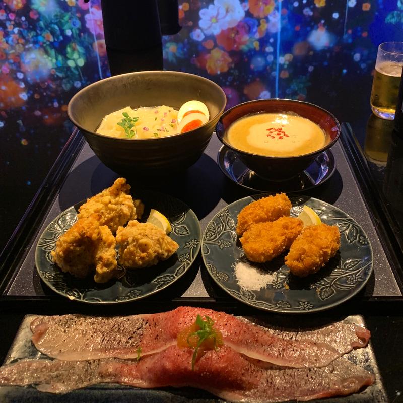 牡蠣つけ asobu(牡蠣ラーメン NEXT□（ネクストしかく）)