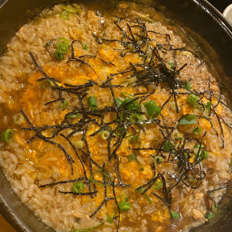 シメの雑炊(すき焼き)(軍鶏・龍馬鍋 いっしん)