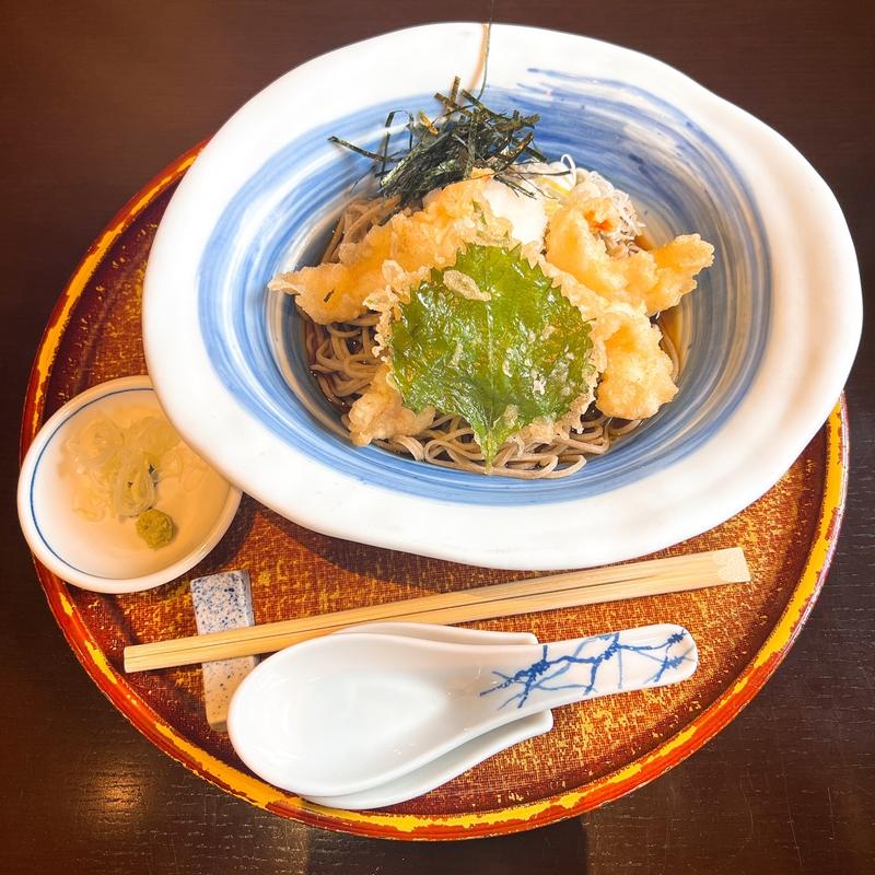 海老おろし(十割そばに変更)(手打ちそば処　谷屋)