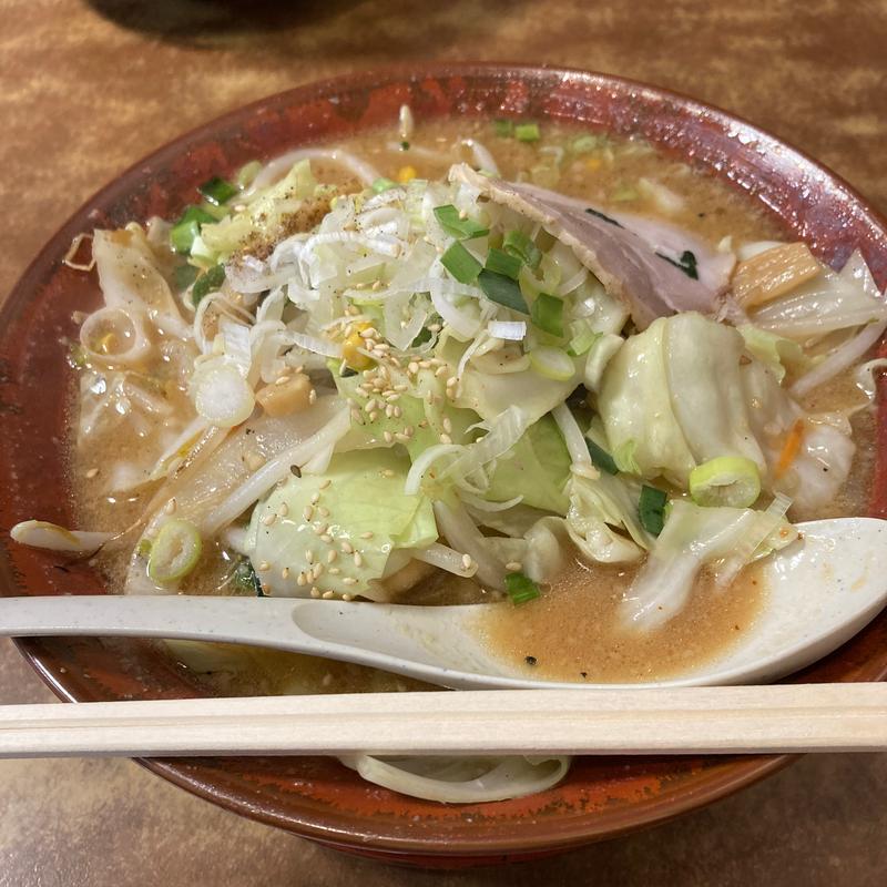 味噌野菜ラーメン(ラーメンガキ大将 小名浜店 )