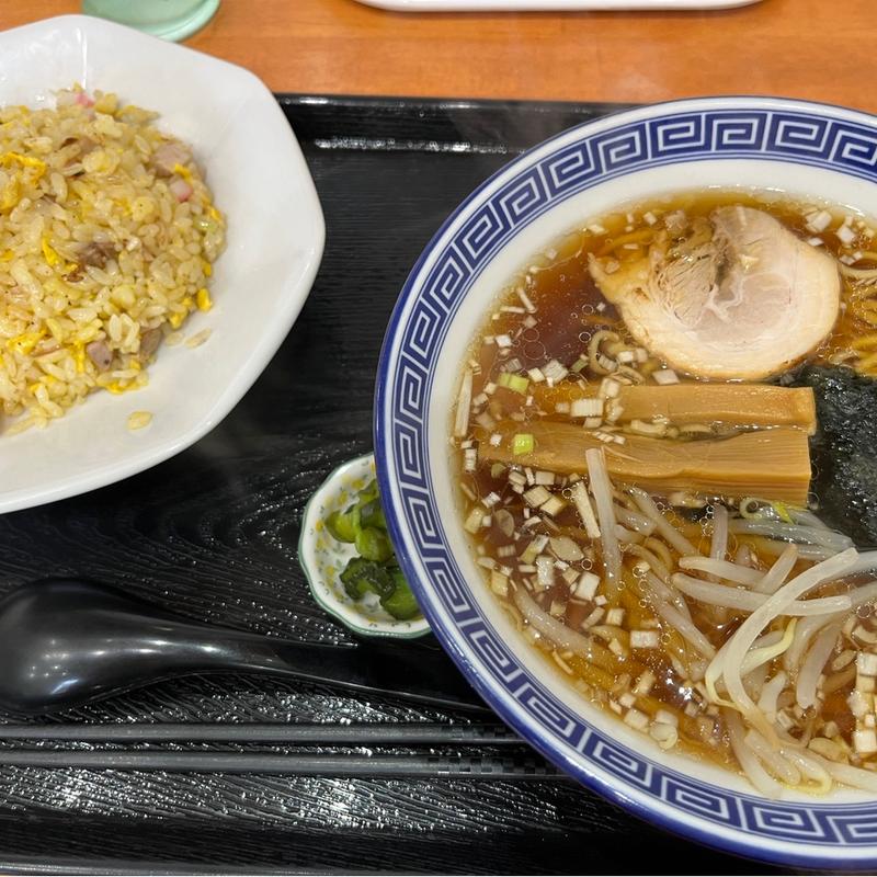 ラーメン&半チャーハン(永楽)