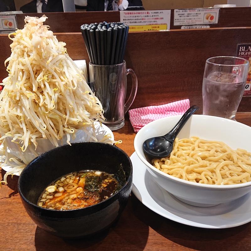 つけめん　アツモリニンニクアリヤサイマシアブラマシマシカツオマシマシ(笑福 西本町店)