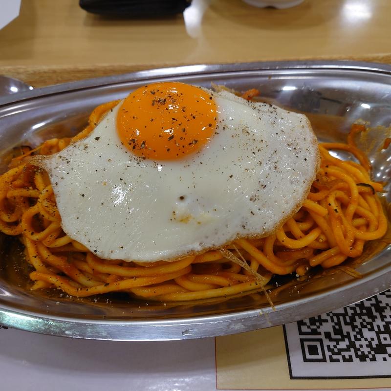 ナポリタン(スパゲッティーのパンチョ 島忠ホームズ川崎大師店)