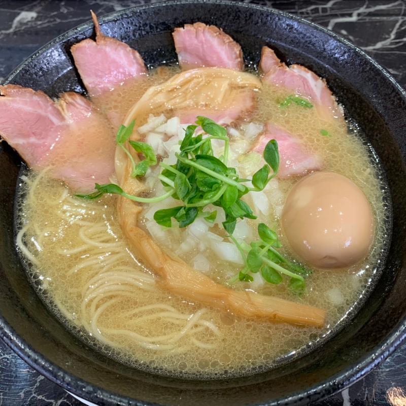 中華そば塩肉増し(麺匠なか巌)