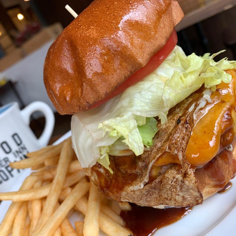 ベーコンエッグチーズバーガー(コパン 北杜店 （【旧店名】カフェテリアコパン）)
