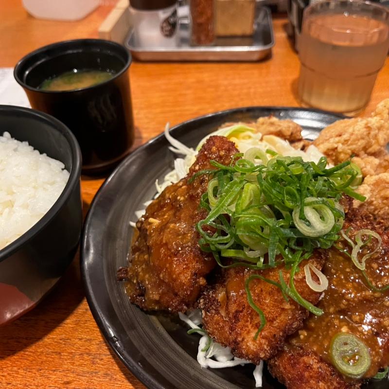 チキン南蛮定食（中）(テンカラ煌楽)