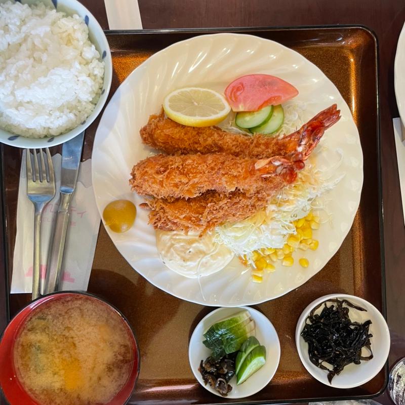 エビフライ定食(プれンテイ )