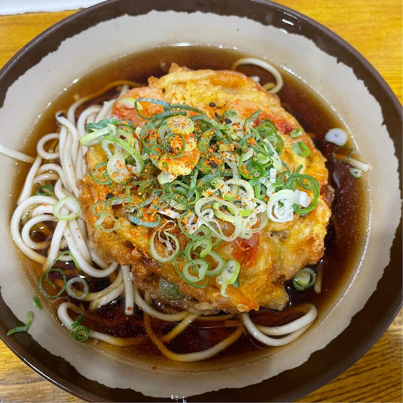 天ぷらそば(弥生軒 （やよいけん）)