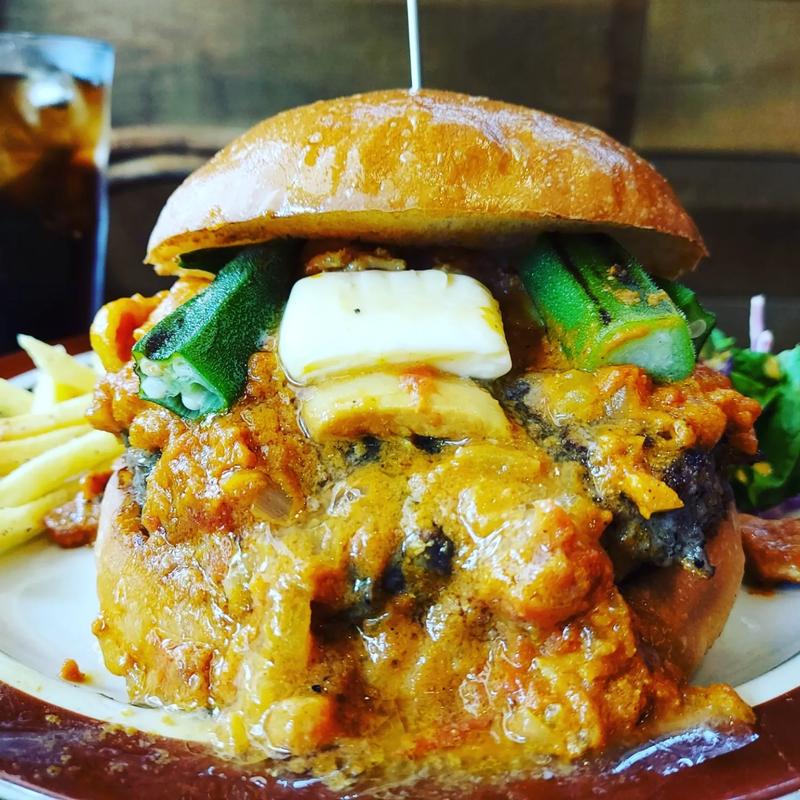 バターチキンバーガー(BURGERLION MEAT CRUSADERS(バーガリオンミートクルセイダーズ))