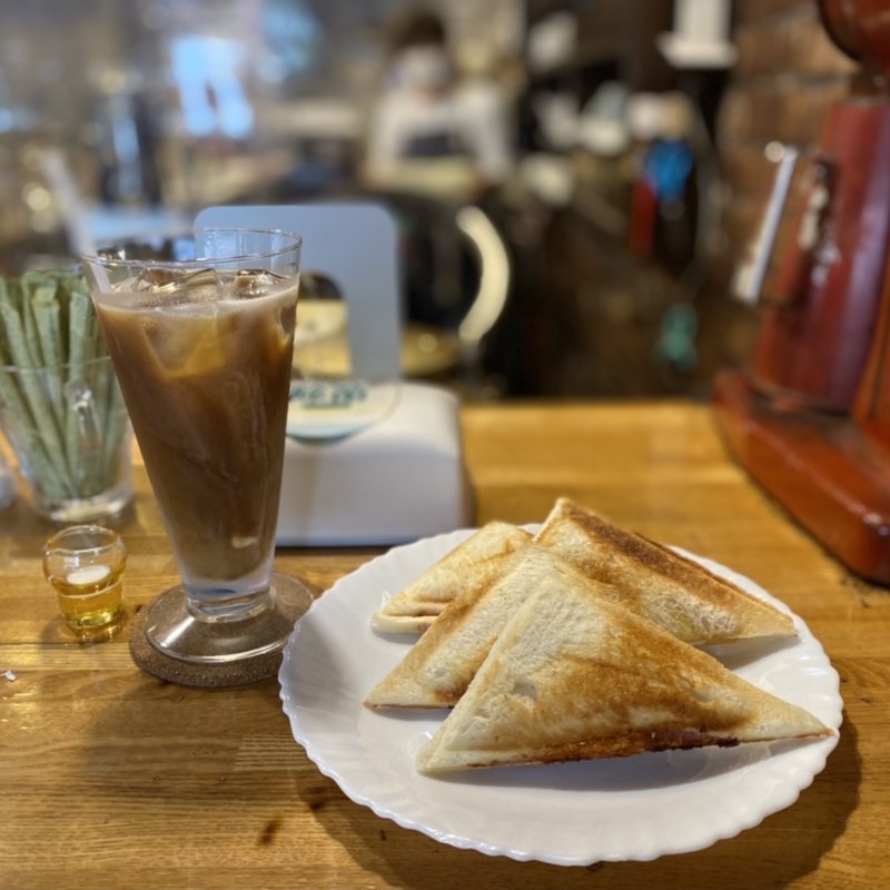 ハム＆チーズホットサンド(亜胡 )