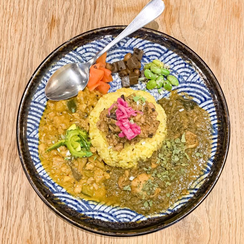 3種盛カレー(胡粋)