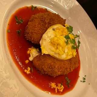 かにクリームコロッケ(ライオン 新宿店 )