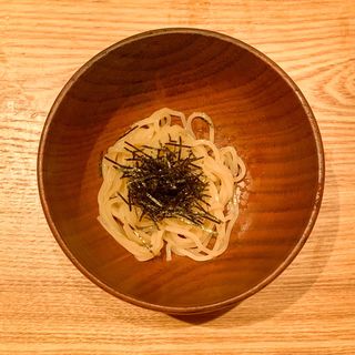 梅和え麺(虎ノ門 とだか)
