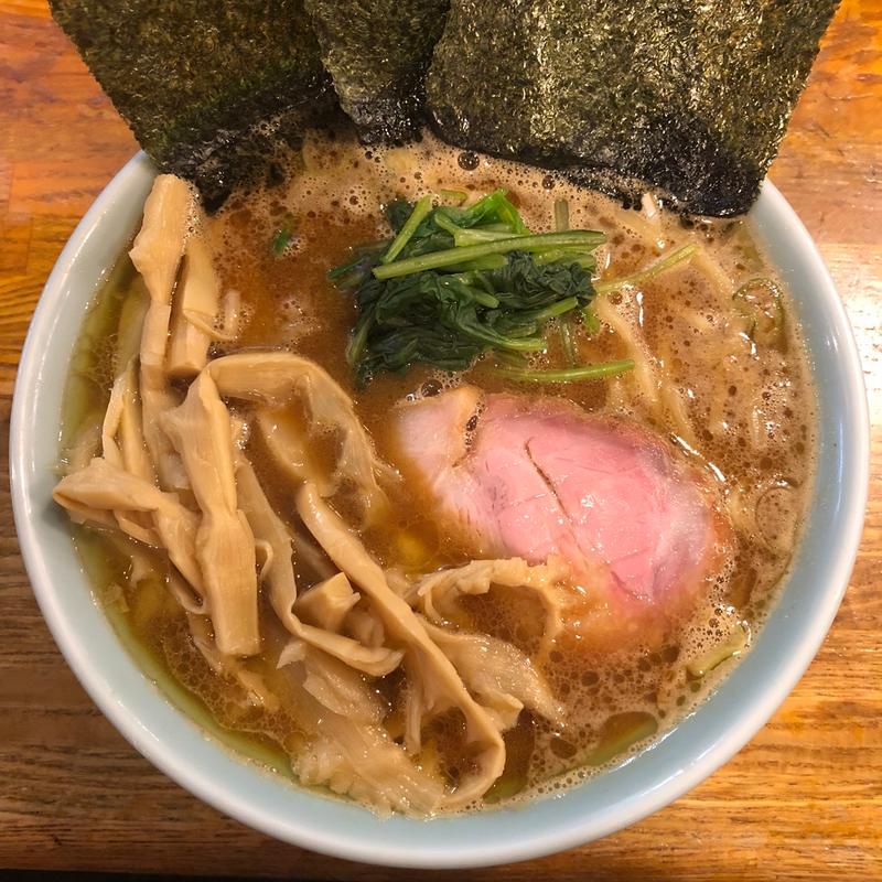 泉系ラーメン麺増量＋チャーシュー＋のり(麺屋 庄太 六浦店)