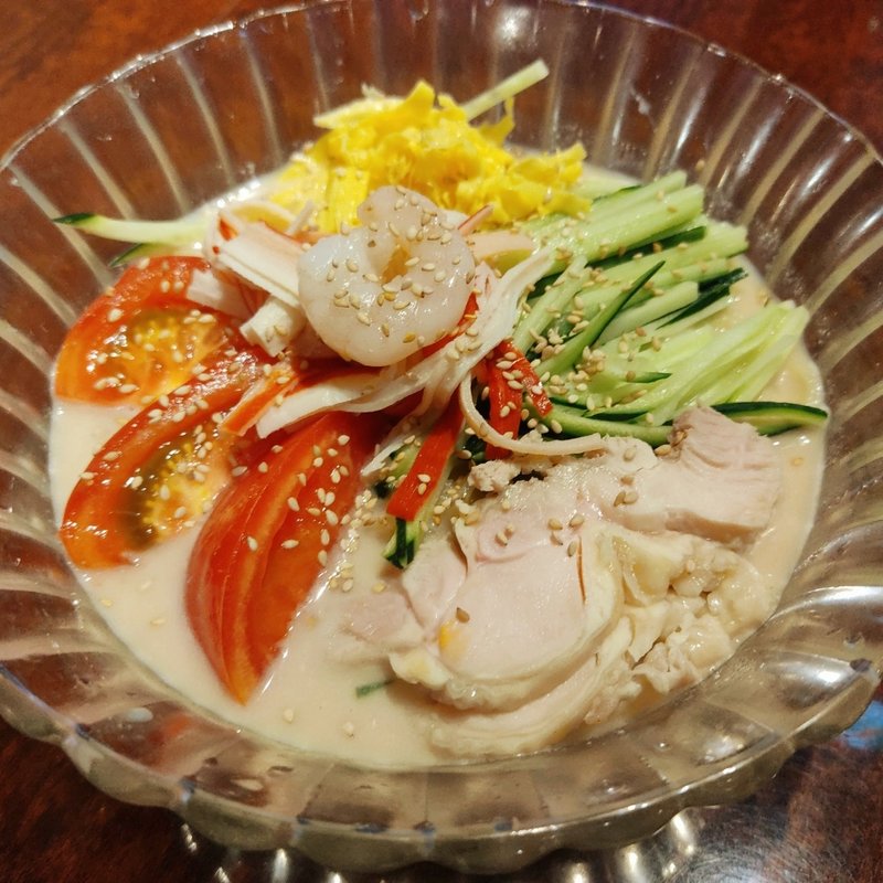 冷やし中華(ナノチャイナ)