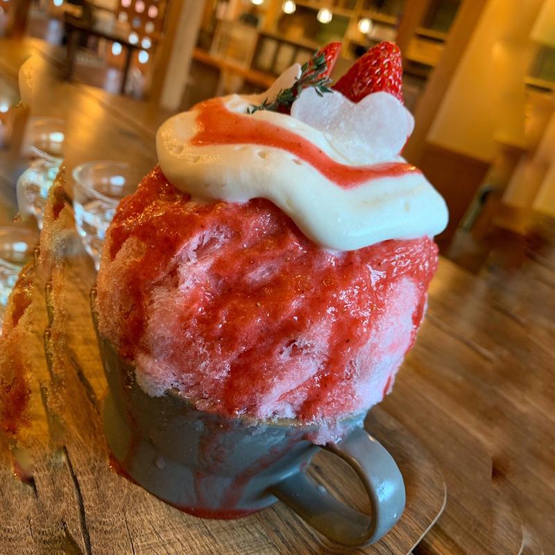 いちごのかき氷(ARCH SHORENJI)