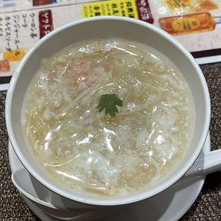 蟹肉入りフカヒレのスープ(香港海鮮飲茶樓 ブリーゼブリーゼ （ホンコンカイセンヤムチャロウ）)