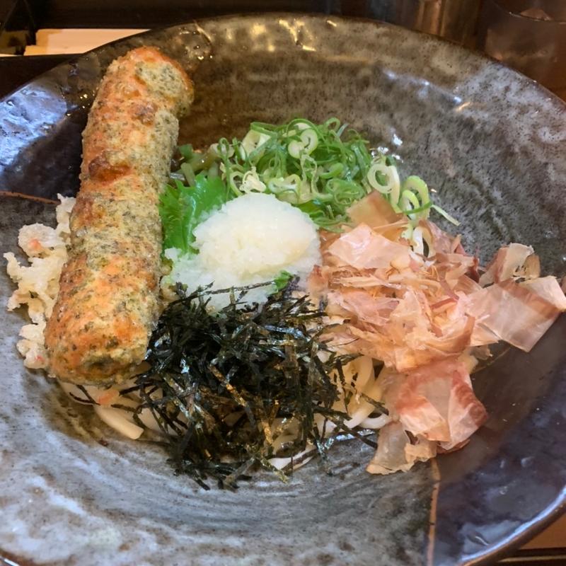 生醤油うどん(釜出うどん 一心)