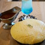 デミグラススフレオムレツ(ELOISE's Café （エロイーズカフェ）八ヶ岳店)