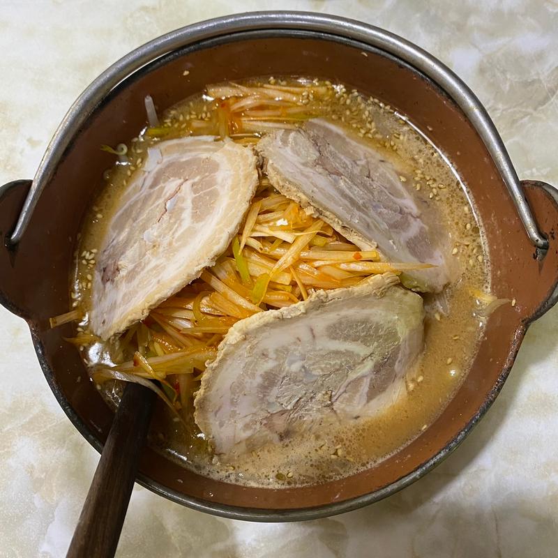 ネギチャーシューめん(あじ平 長柄店)