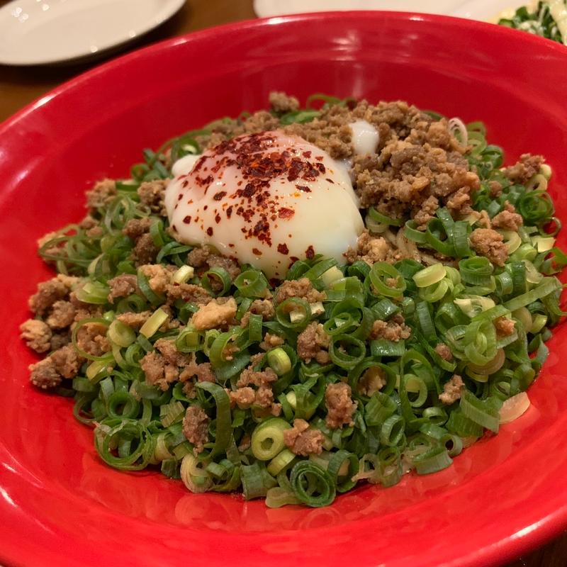 山椒汁なし担々麺(広島乃風 アパホテル広島駅前大橋店)