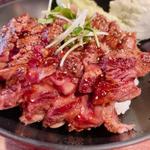 ステーキ丼(レッドロック 広島店)