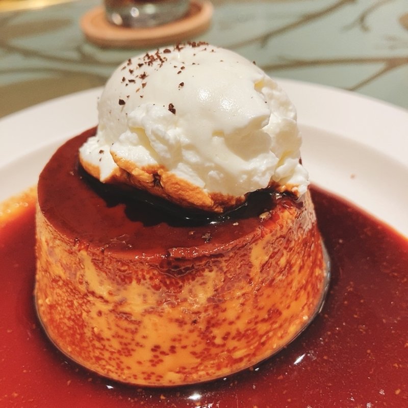 カスタードプリン(スズ カフェ 広島パルコ店 （SUZU CAFE）)