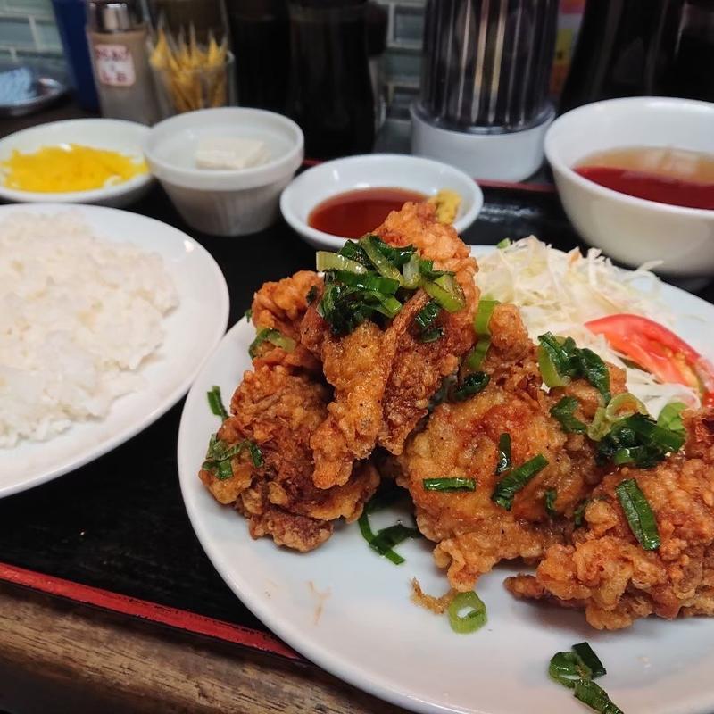 からあげ定食(大洋軒福島店)