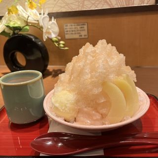 桃の氷(茶寮有里)