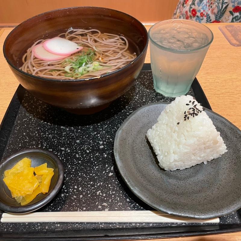 モーニングセット(駅そば・うどん 浪速そば )