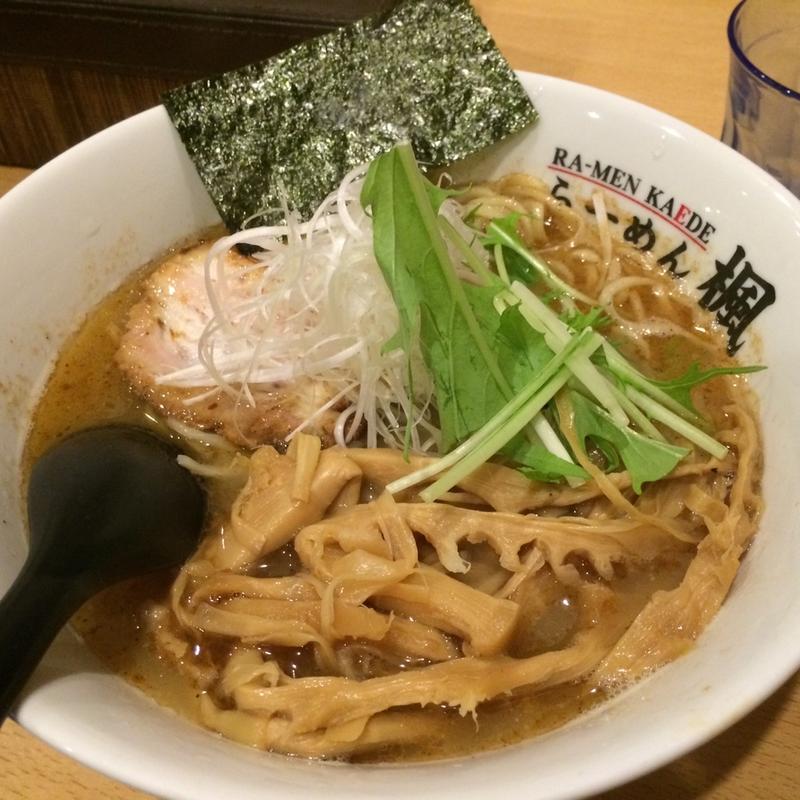 魚介豚骨ラーメン(らーめん 楓)