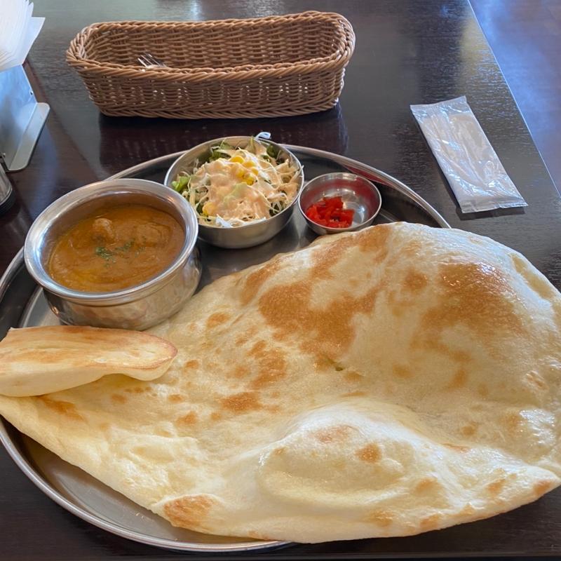 マトンカレーのセット(印度れすとらん カシミール 仙台柳生の森店)