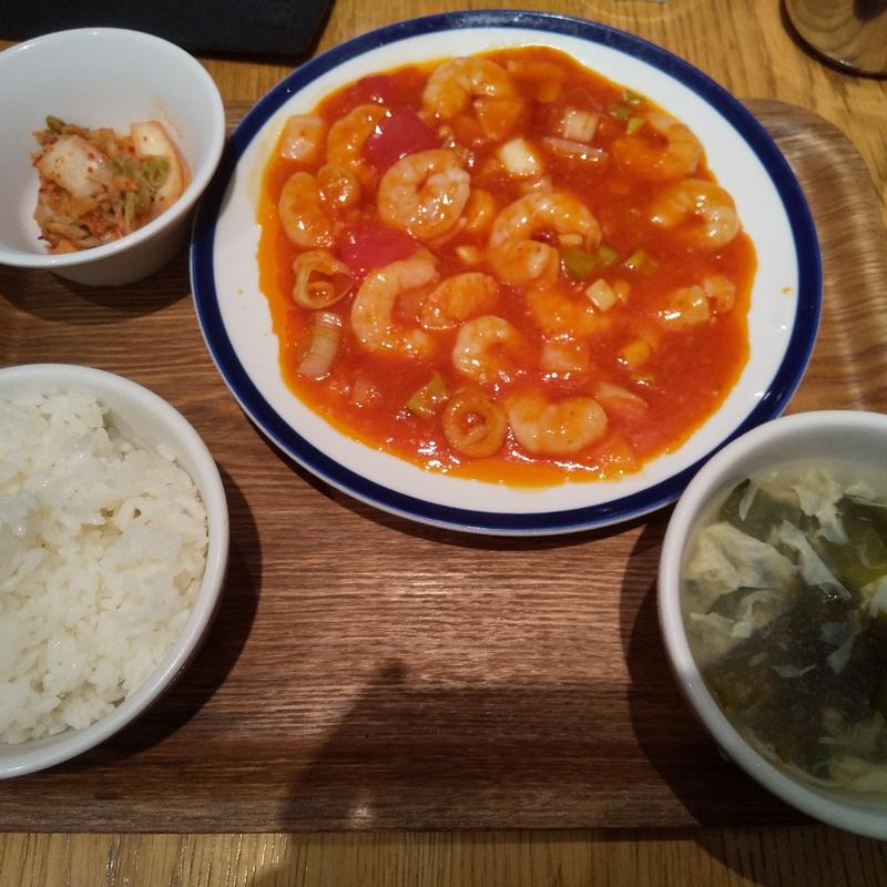 エビチリ(紅虎餃子房 汐留シティーセンター店)