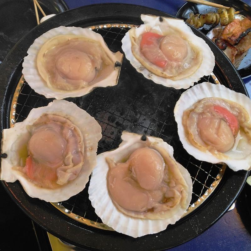 ホタテ(仙台朝市直結 東四芋煮ガーデン・東四ビアガーデン)