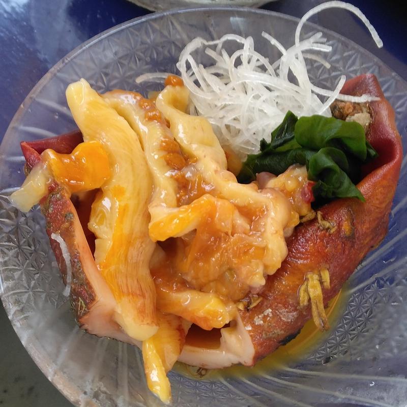 ホヤ(仙台朝市直結 東四芋煮ガーデン・東四ビアガーデン)