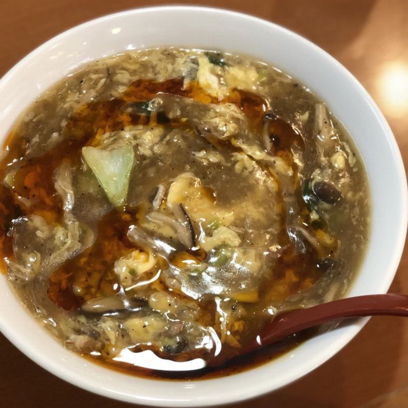 サンラータンメン(大阪王将 山本店 （オオサカオウショウ）)