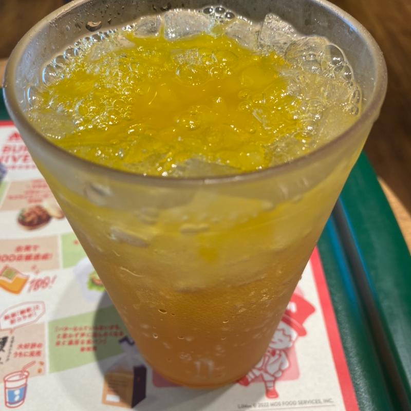 南国パインジンジャーエール(モスバーガー博多中洲店)