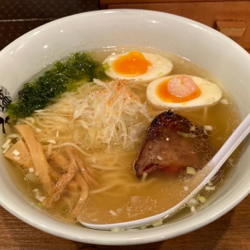 塩玉ラーメン(ひるがお 大岡山店)