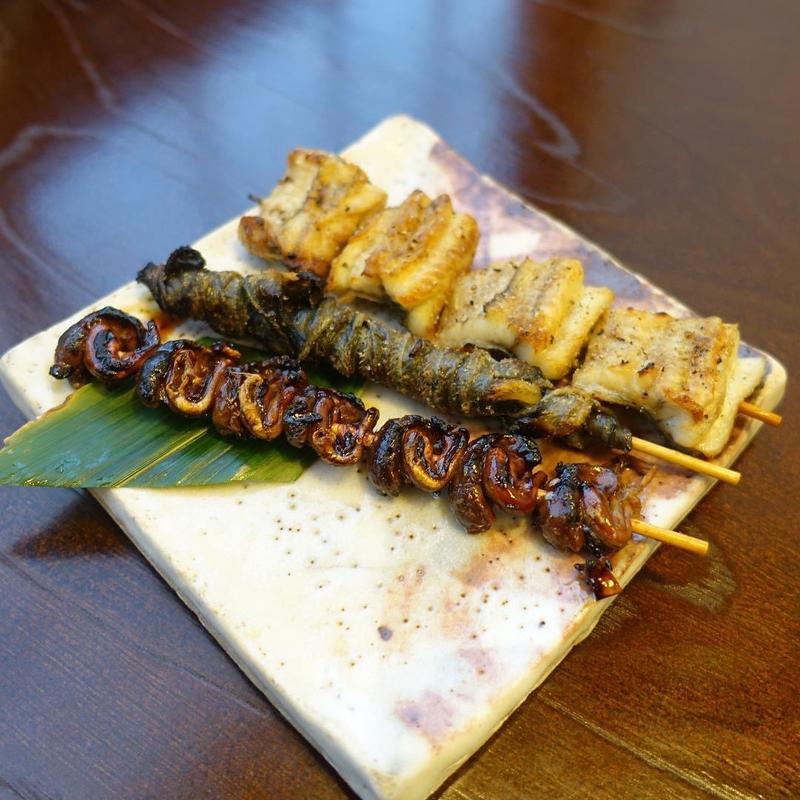 鰻塩焼き ヒレ焼き 肝焼き(一幸)