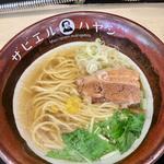 貝塩ラーメン(ザビエルハヤシ 天神橋七丁目店)