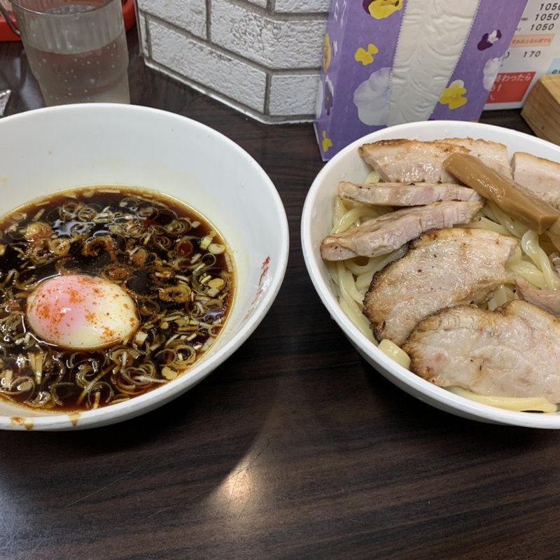 醤油つけめん大盛+バラチャーシュー(純情屋 )