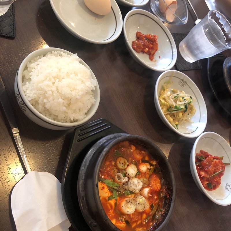 スンドゥブセット(スンドゥブチゲタン)