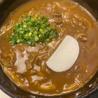 牛カレーうどん(手打ちうどん　こんぴら茶屋)