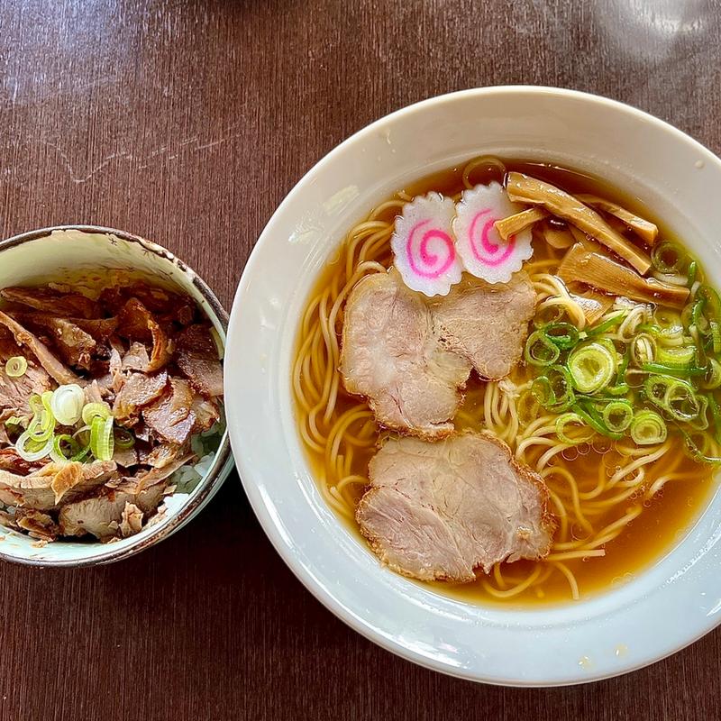チャーシュー丼セット(こじまや )