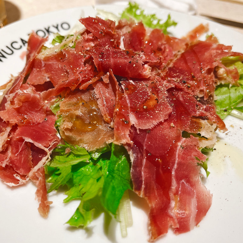 生ハムサラダ(ウカ　トウキョウ　オイスターバー)