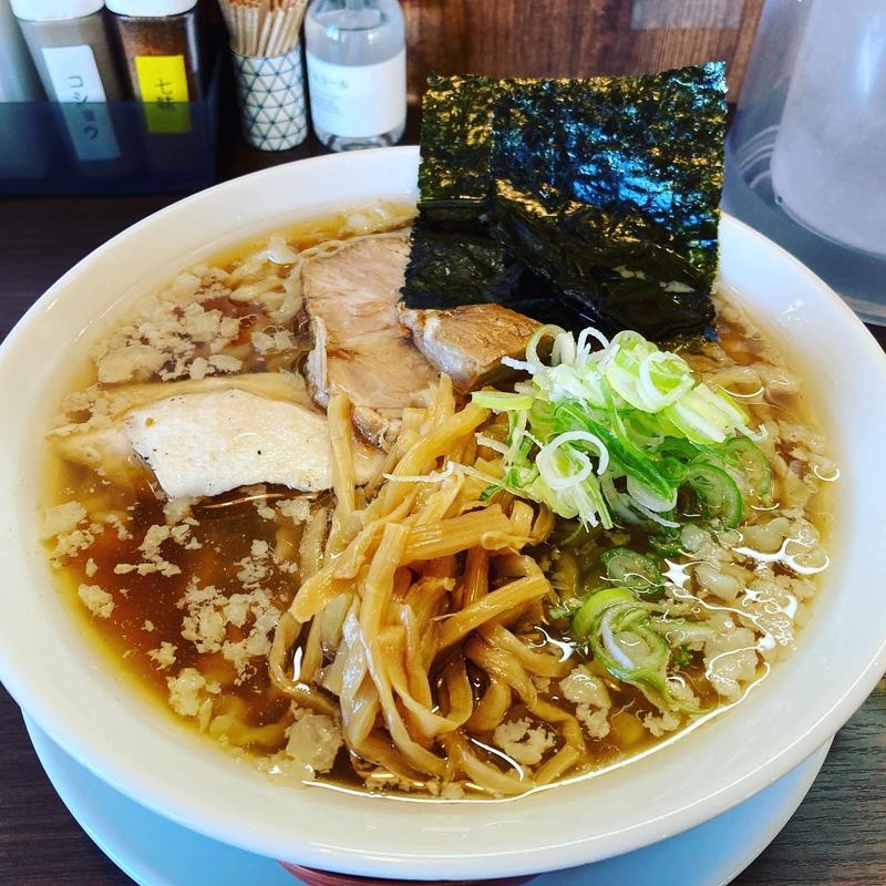 背脂煮干し中華そば(庄内ラーメン街道)