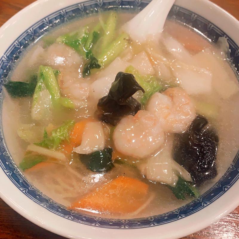 えびラーメン(中国料理 三喜園)