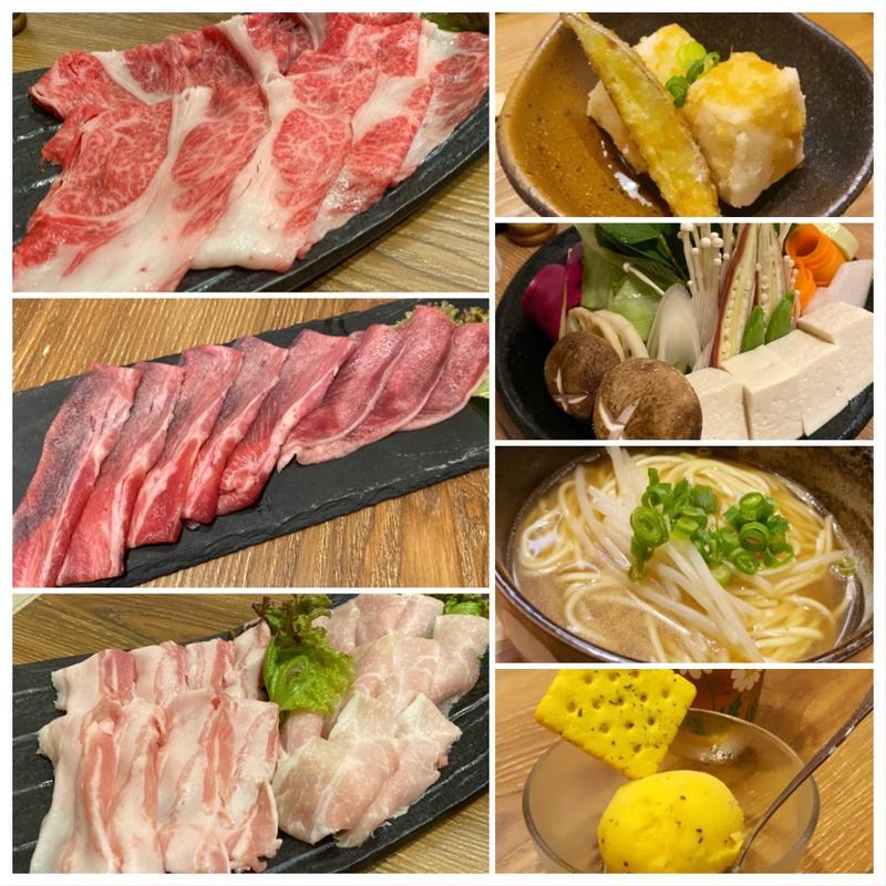 豚タン＆熟成豚付き『KAIRA 特選黒毛和牛コース』全6品(神戸しゃぶしゃぶ KAIRA)